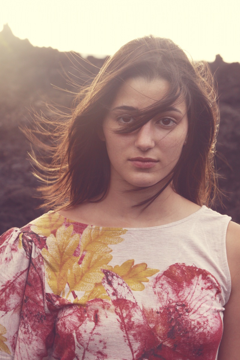 Female model photo shoot of Germana Mota in Azores
