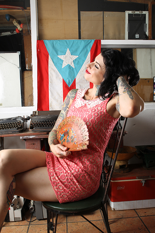 Female model photo shoot of Nina Droz in San Juan, PR