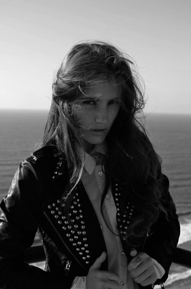 Female model photo shoot of Brette Young in Blacks Beach, CA