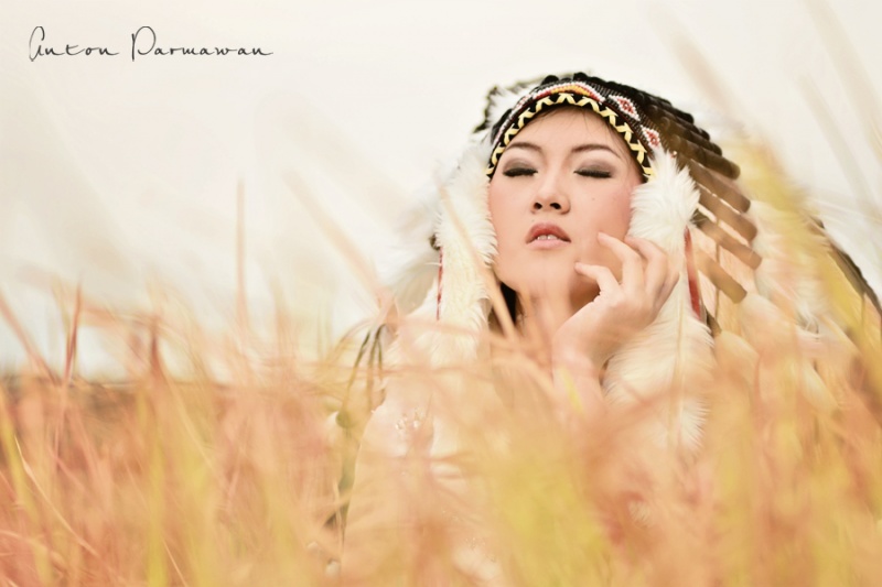 Female model photo shoot of Maria Susanti by AntonDarmawan