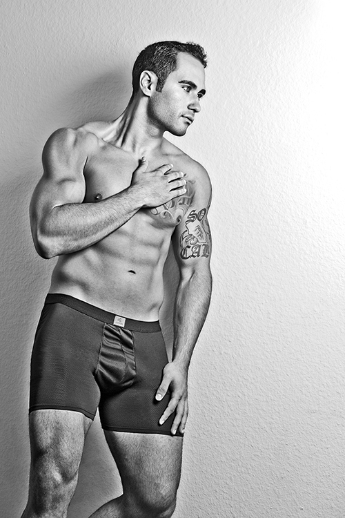 Male model photo shoot of Dorian Segura in Hollywood Hills Studio