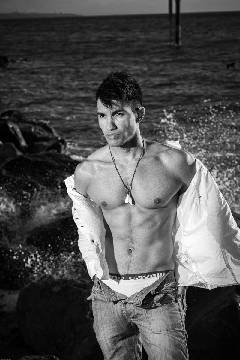 Male model photo shoot of James Photography and Sina Aria in Glenelg Beach Adelaide SA