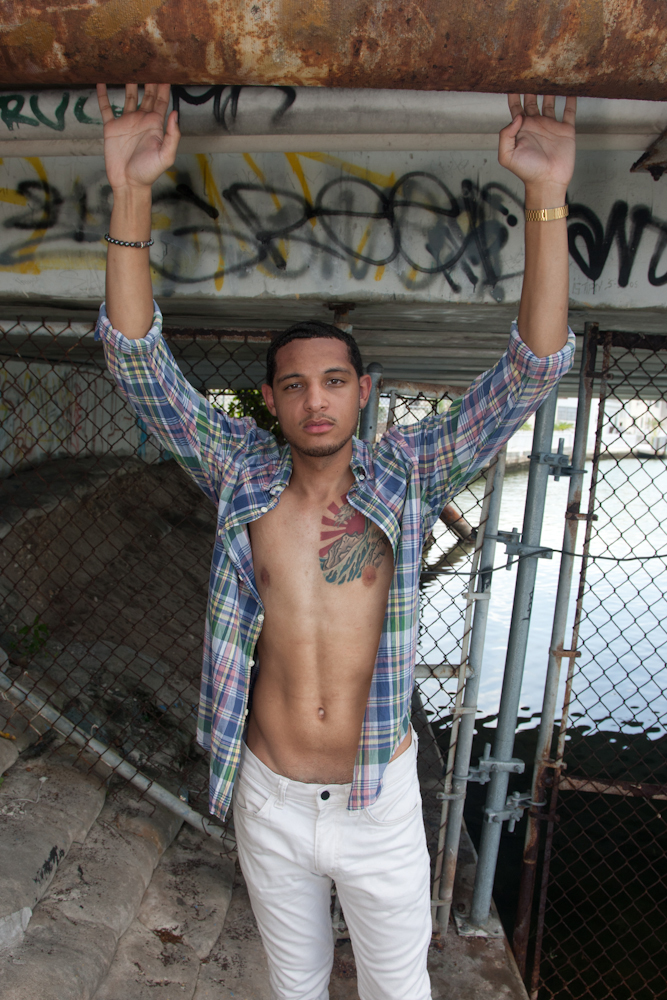 Male model photo shoot of Travis Sen Brooks in Miami Florida