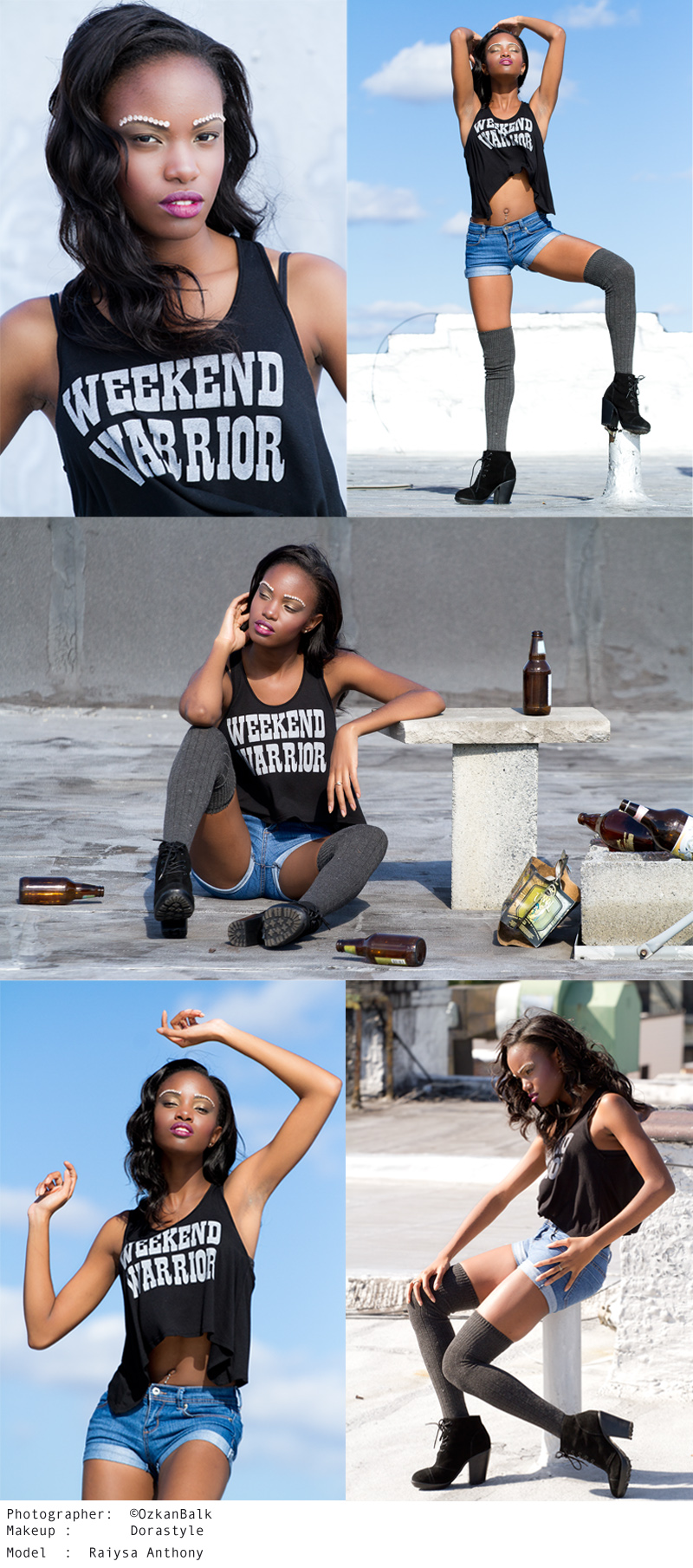 Male and Female model photo shoot of BALK  and Raiysa Anthony, makeup by DORA STYLE