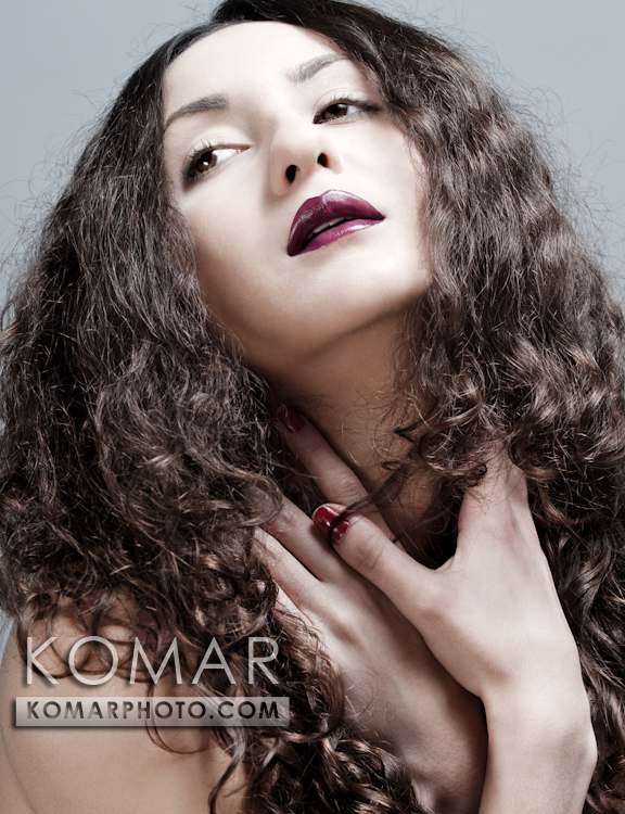 Male and Female model photo shoot of KOMAR and Ana Lucia Robleda Gomez in KOMAR STUDIO