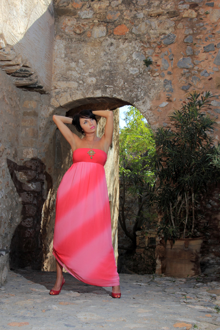 Female model photo shoot of Anutalibra in Monemvasia, Greece