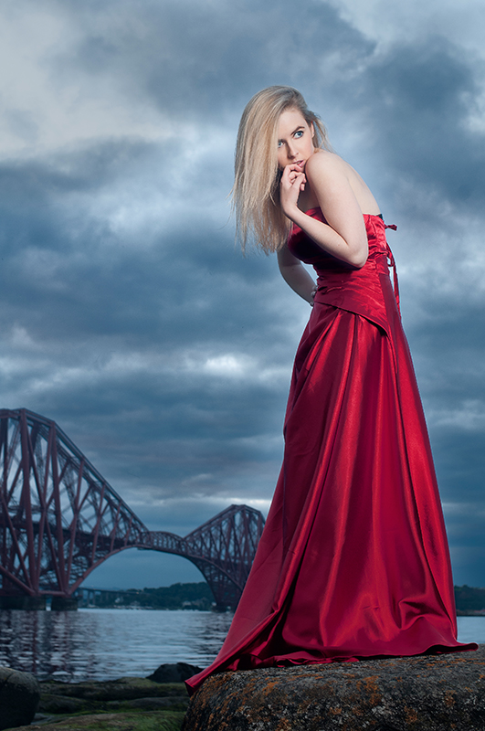 Male and Female model photo shoot of Philippe Monthoux and MiaCn in South Queensferry, Edinburgh
