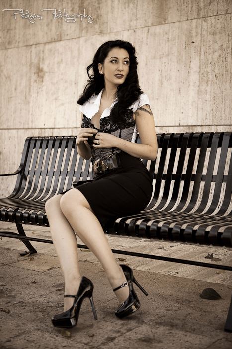 Female model photo shoot of Kelly Koffin in Pomona
