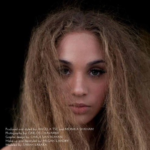 Female model photo shoot of Sarah baraka , makeup by Megan Nicol