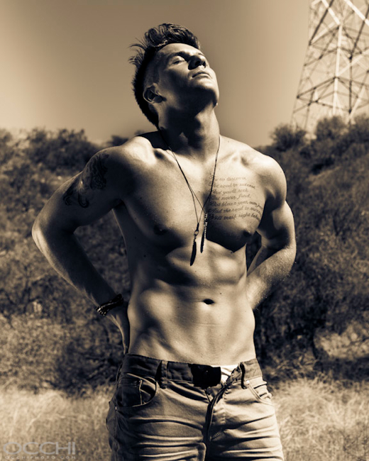 Male model photo shoot of Occhi Photography in Hollywood, Ca