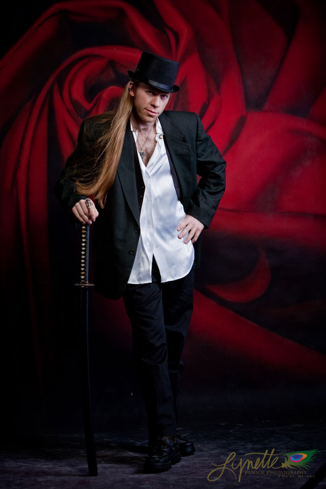 Male model photo shoot of Swordfighter Ross
