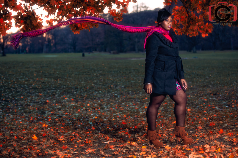 Male and Female model photo shoot of G Edwards Photography and Shani P in Prospect Park