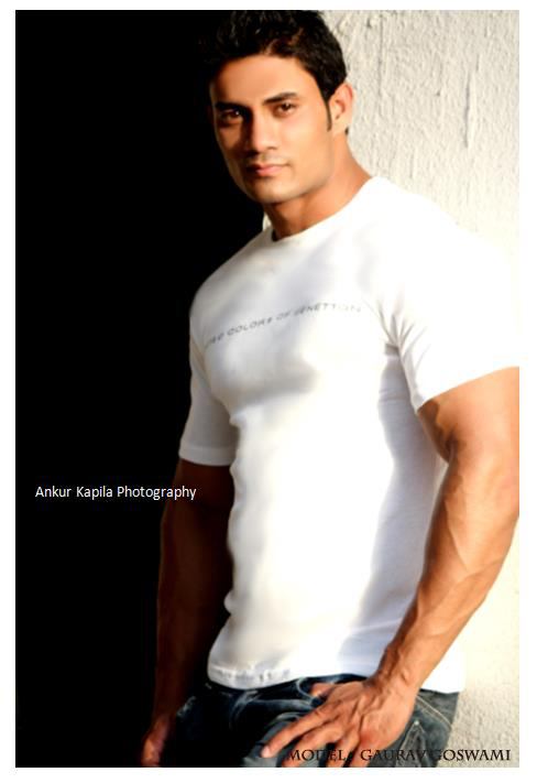 Male model photo shoot of gaurav 