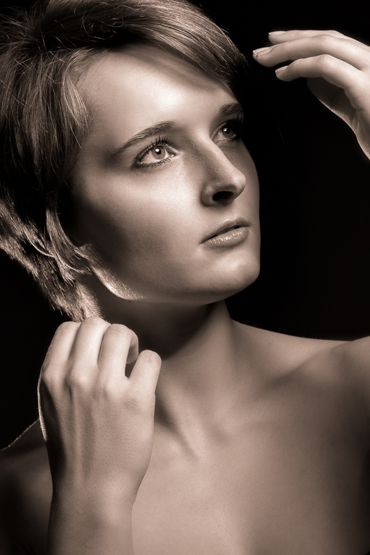 Female model photo shoot of RebeccaH by John Bouma Fotografie