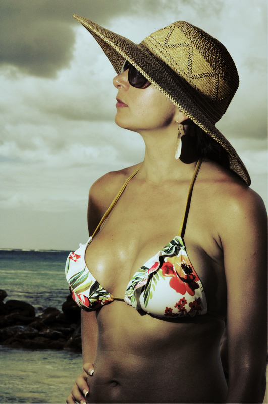 Female model photo shoot of LovejoyStudios in Culebra