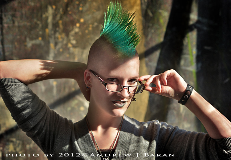 Female model photo shoot of Vagabond Lady by Andrew J Baran in Omaha, NE