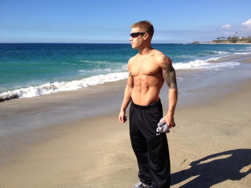 Male model photo shoot of EricPaul in Laguna Beach