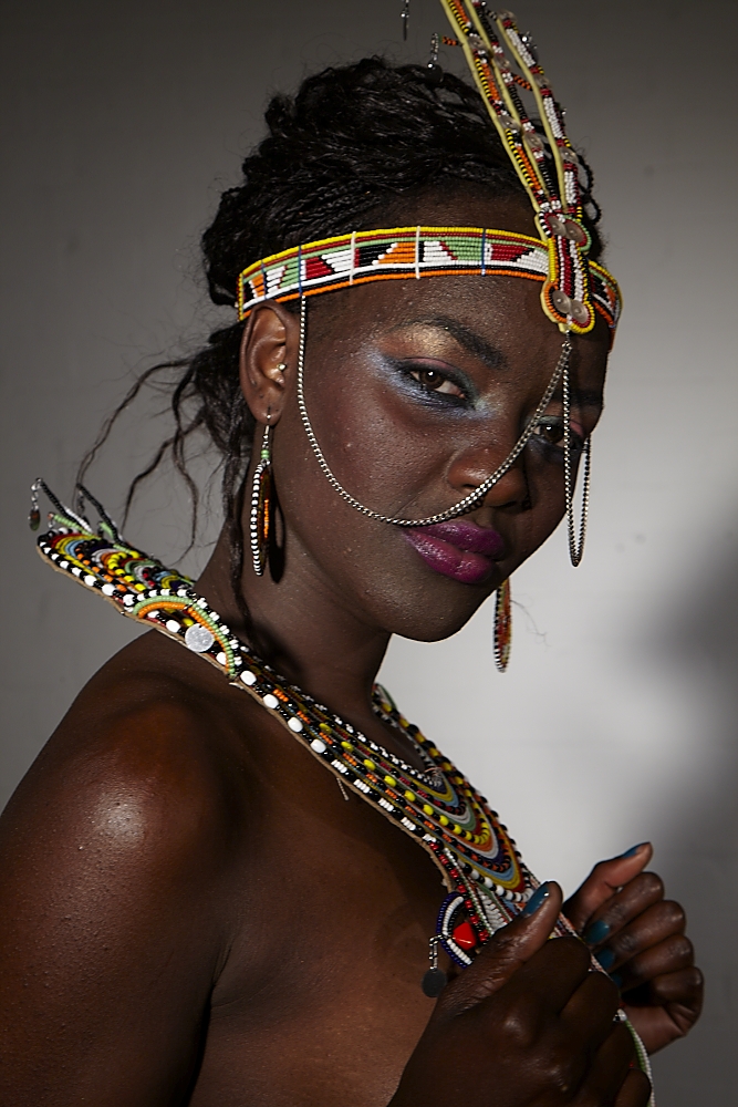 Female model photo shoot of Bibi Maasai