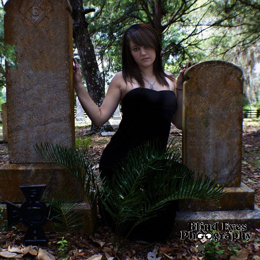 Male model photo shoot of Blind Eyes Photography in Goth