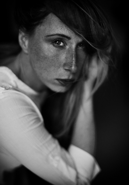 Female model photo shoot of moesha, makeup by Kinga Jop-Gajewska