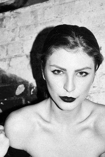 Female model photo shoot of Levochka Lena