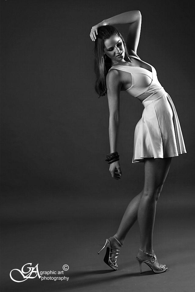 Female model photo shoot of Kayla C S in Studio
