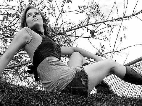 Female model photo shoot of Brittany Jordan by Dave Watkins 