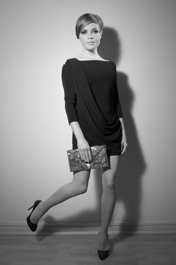 0 model photo shoot of ZSOZSOdressmakers