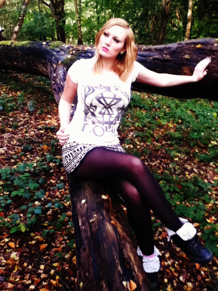 Female model photo shoot of Devon Last in Epping Forest