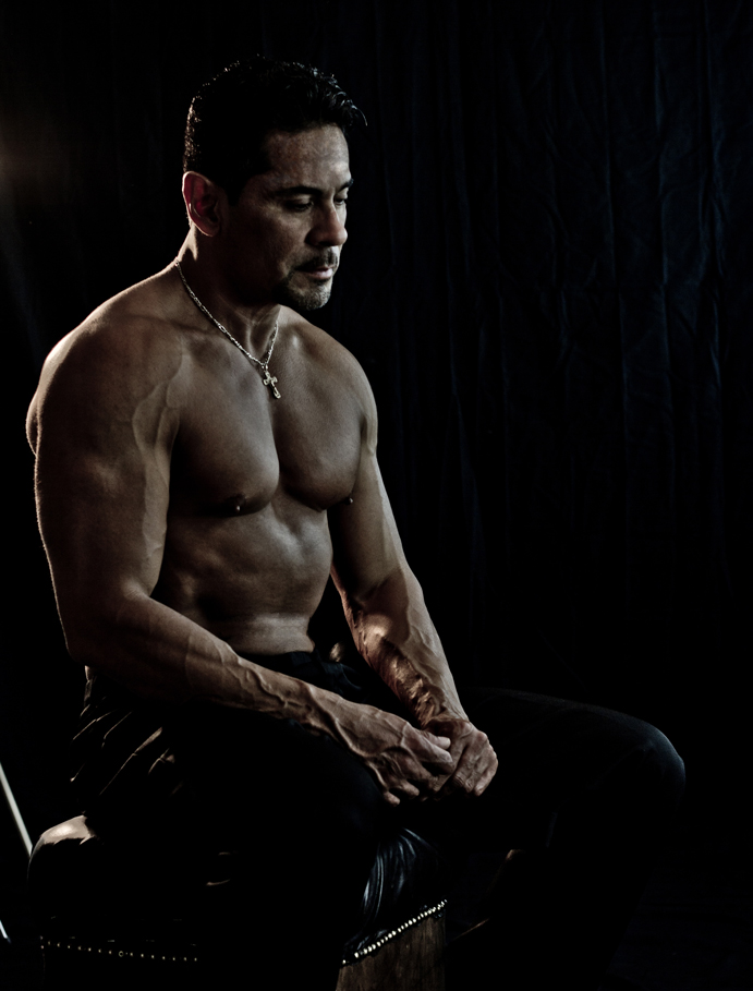 Male model photo shoot of FitPro Photography in Muscle Mansion, California