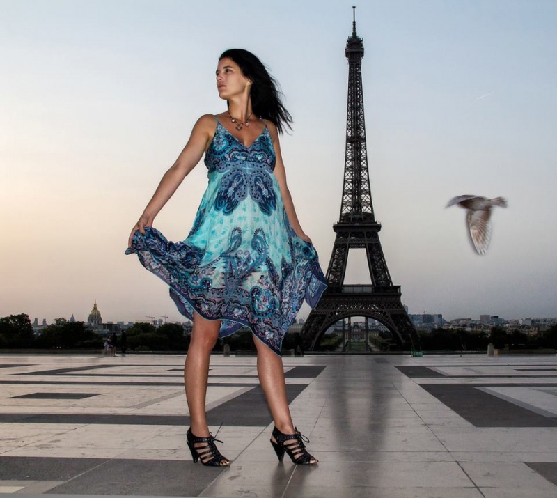 Female model photo shoot of Cath Spiegle in Paris