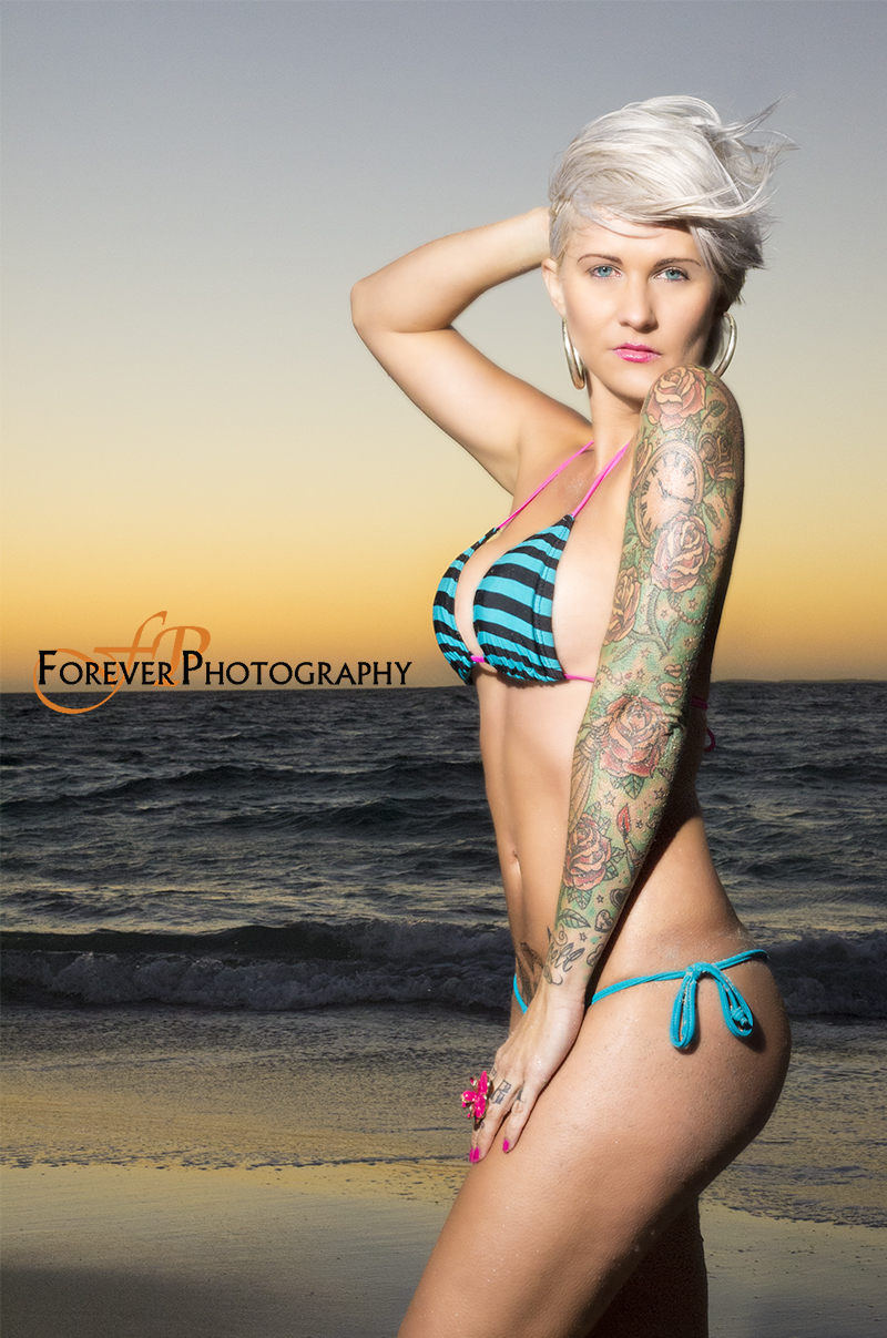 Female model photo shoot of Samy Von Vegas by Forever Photography WA