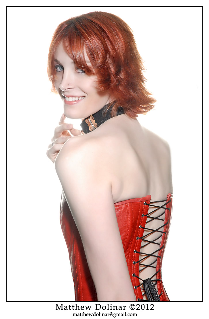 Female model photo shoot of LliaAurora by Matthew Dolinar in Warren, MI, makeup by Crimson Orchid