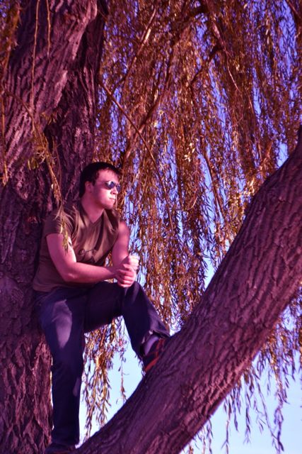 Male and Female model photo shoot of Rory Mitchell and Ashe Paradise by AMP Photographs in In a Tree