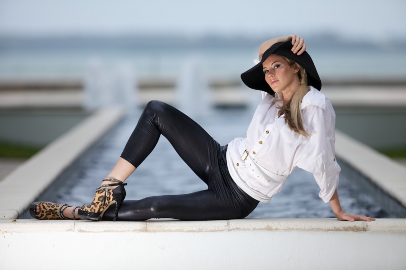 Female model photo shoot of AllyshaLeClair in South Beach, Miami