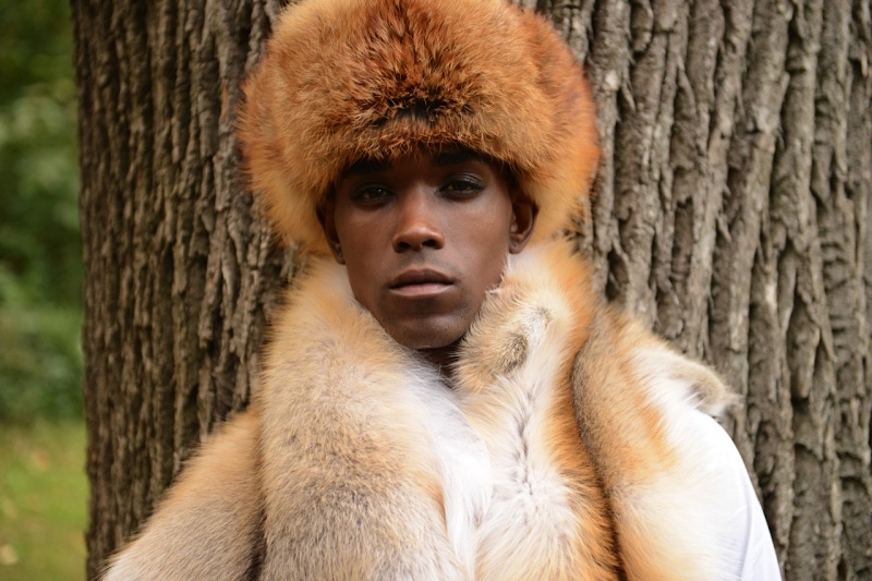 Male model photo shoot of Darnell Watson in Harlem New York