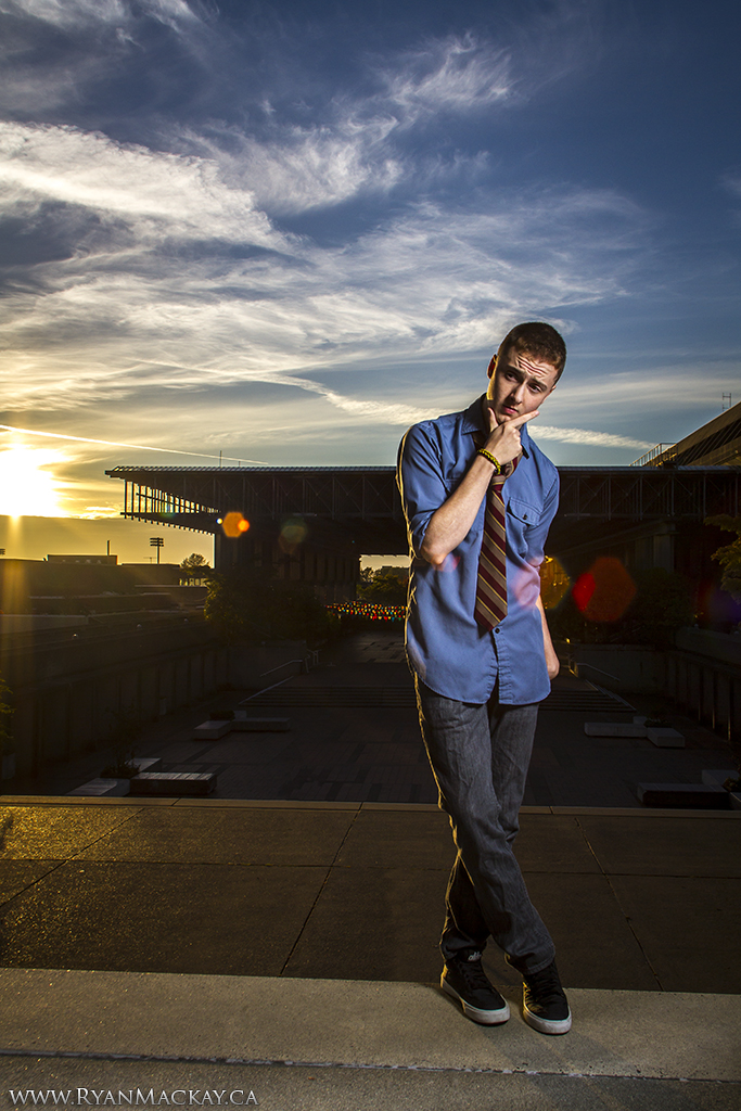 Male model photo shoot of Ryan Mackay Photography in SFU