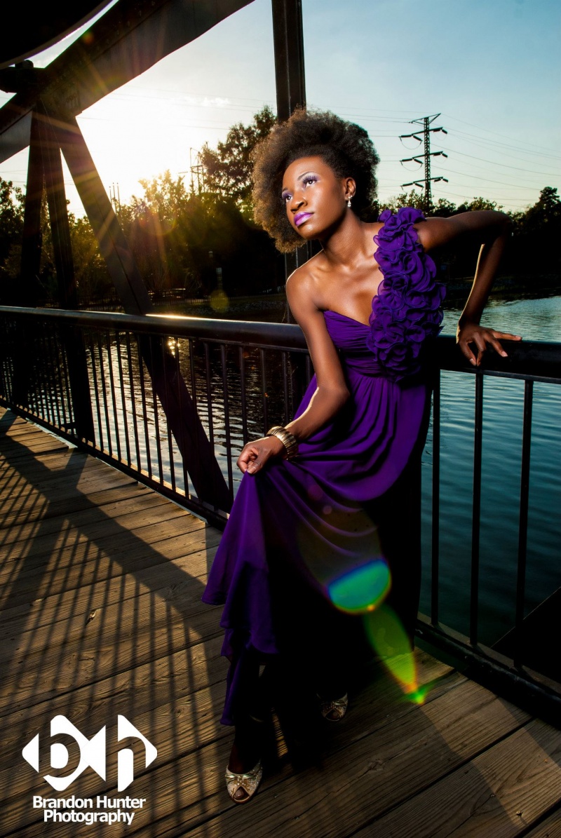 Female model photo shoot of Jovico by Brandon HunterPhoto, makeup by A Marell Makeup