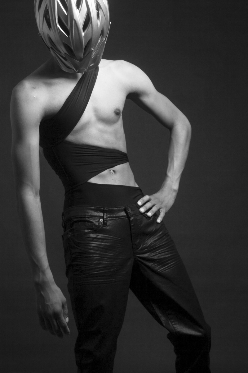 Male model photo shoot of Prada Wright