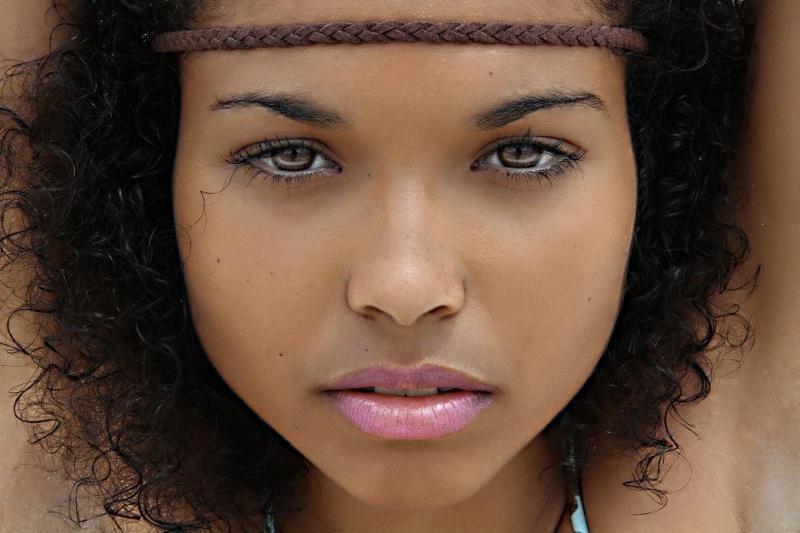 Female model photo shoot of Christabelle Izevbizua in Nassau, Bahamas