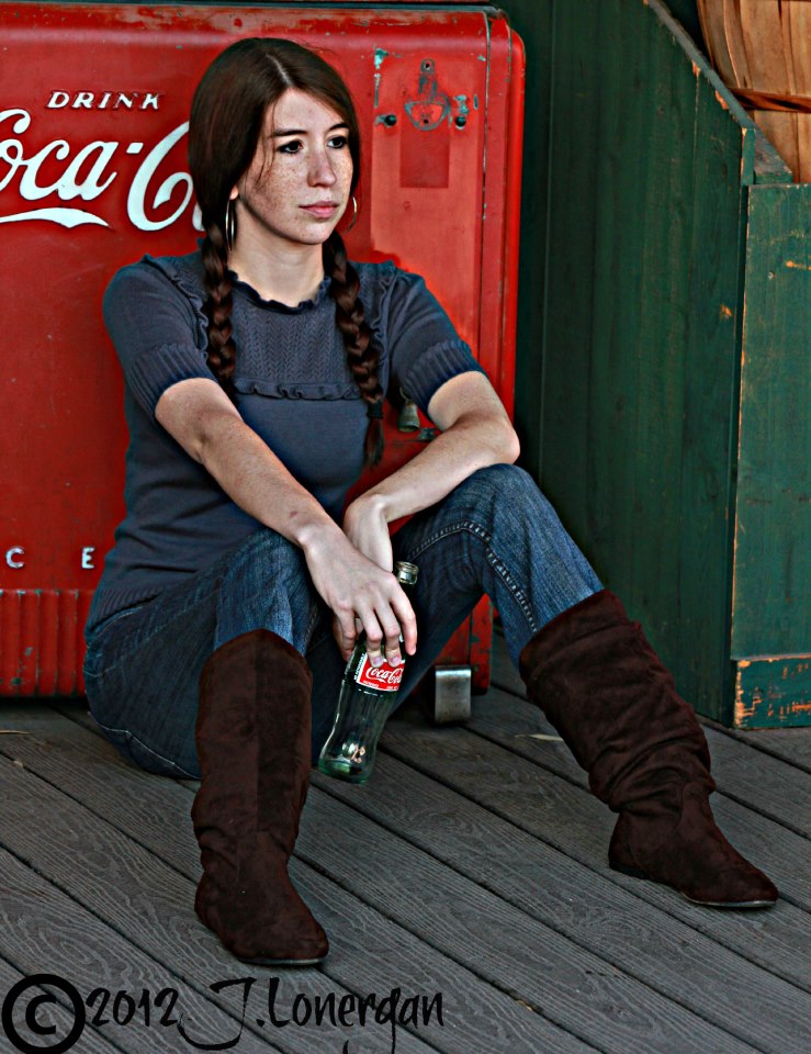 Female model photo shoot of Kristee Emberlyn by Lonergan Photos in Trail Dust Town (Tucson, AZ)