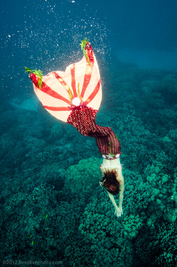Female model photo shoot of Atlantis Mermaid by Kilgore Trout in Two Step, HI