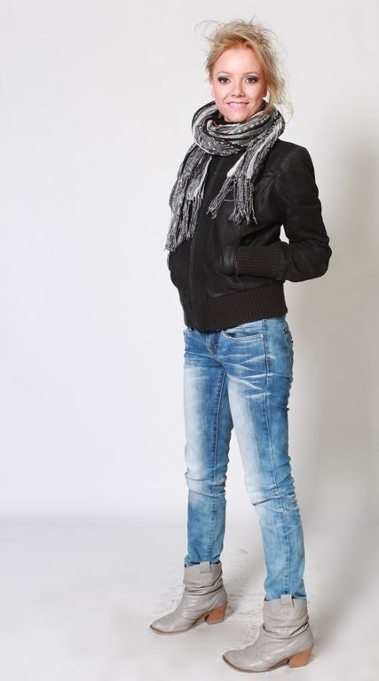 Female model photo shoot of Lucie Durackova by PR Zone, clothing designed by Reenie B