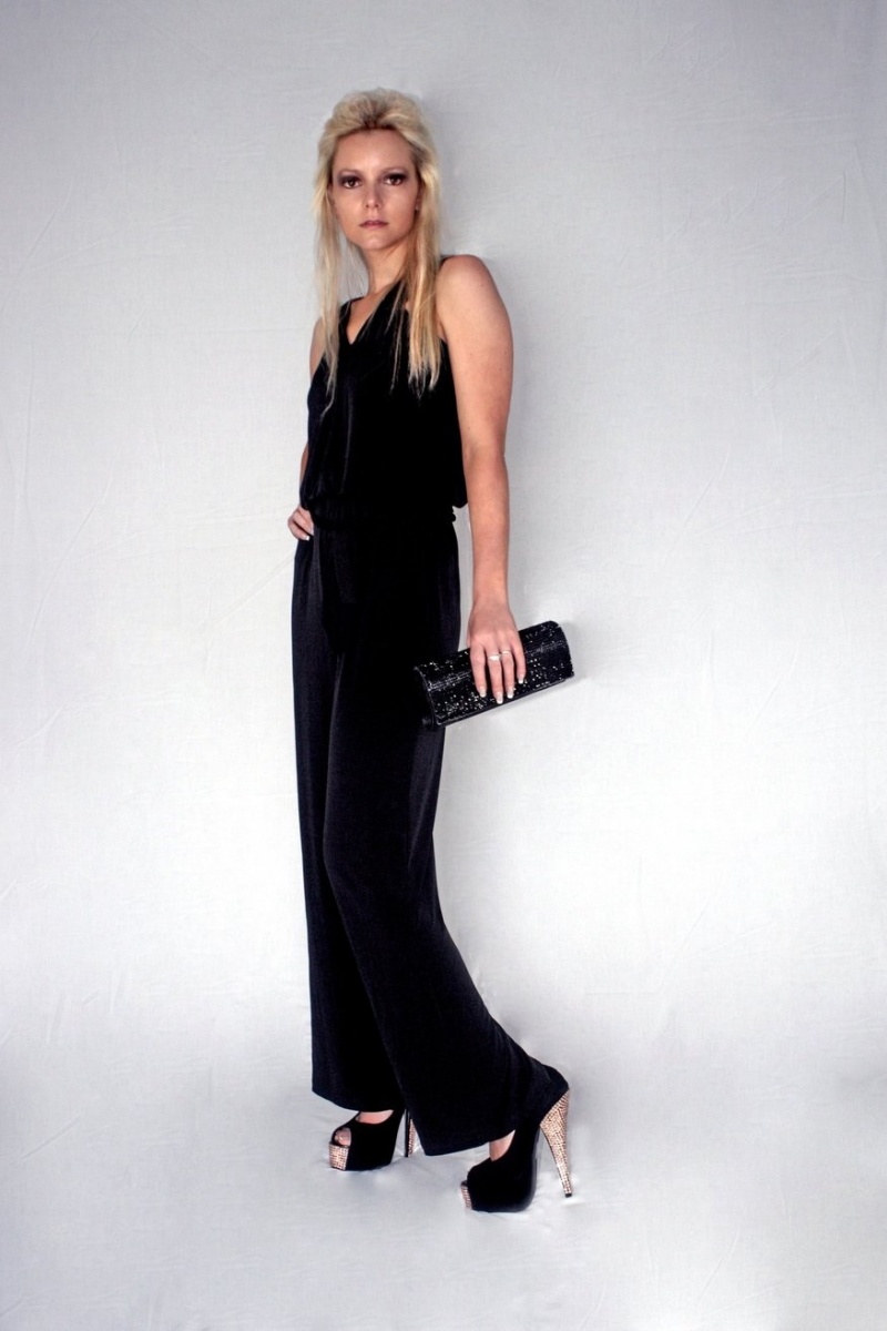 Female model photo shoot of Lucie Durackova, clothing designed by Bling World