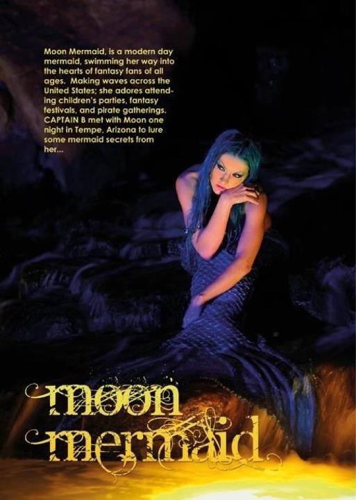Female model photo shoot of MoonMermaid in Mermaid Falls