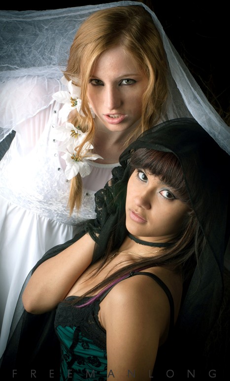 Female model photo shoot of Chloe Marie and Lea Noelle by Freeman Long
