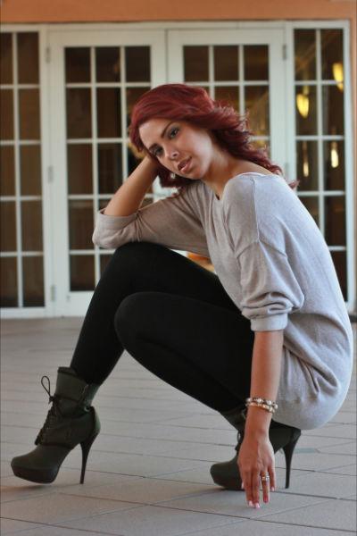 Female model photo shoot of KristinaAlexandra