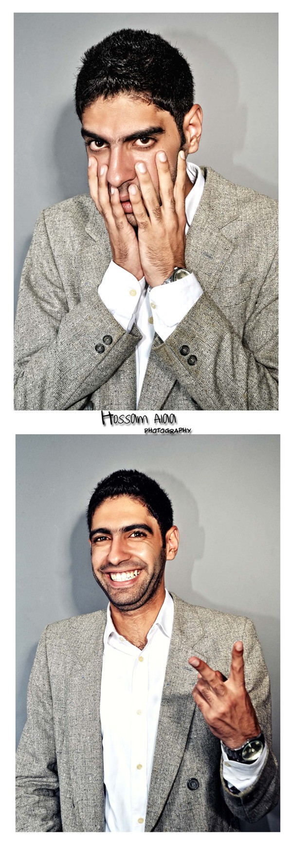 Male model photo shoot of Hossam 
