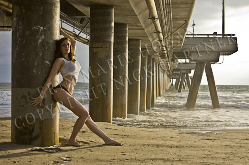 Female model photo shoot of Erin Marie Hogan in Venice, CA