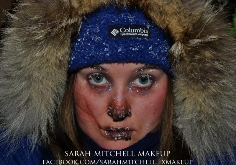 Female model photo shoot of Sarah Mitchell SPFX